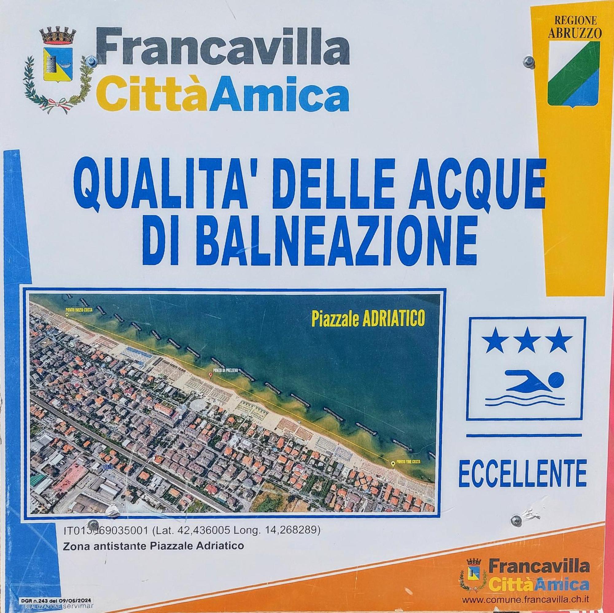 Villino D'Agostino - Locazione Turistica Apartman Francavilla al Mare Kültér fotó